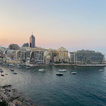 F2 - Lovely Two Bedrooms Flat Sea View, St Julians San Ġiljan Exterior foto