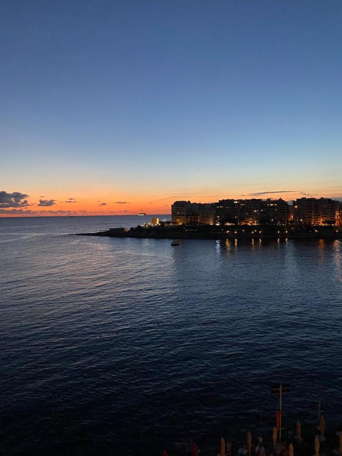 F2 - Lovely Two Bedrooms Flat Sea View, St Julians San Ġiljan Exterior foto
